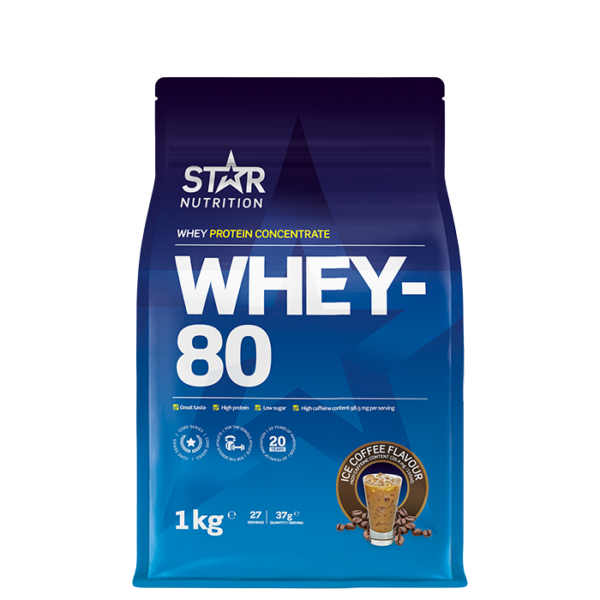 Whey-80 Vassleprotein 1 kg
