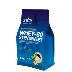 Whey-80 SteviSweet Vassleprotein 1 kg