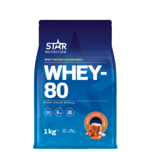 Whey-80 Vassleprotein 1 kg
