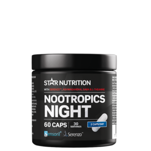 Nootropics Night, 60 Kapslar