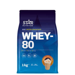 Whey-80 Vassleprotein 1 kg