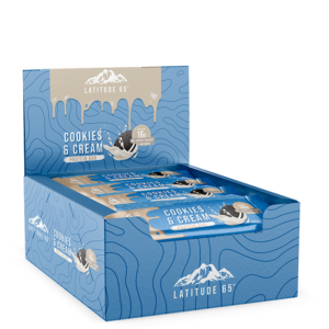 12 x Latitude 65 Protein Bar, 45 g