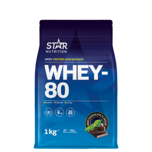 Whey-80 Vassleprotein 1 kg
