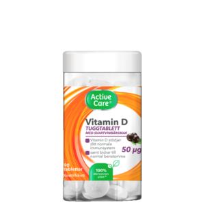 Vitamin D 50 ug 90 tabletter