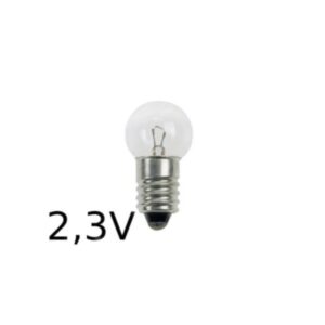 Nödljuslampa krypton E10 G15x29 1350mA 3,1W 2,3V