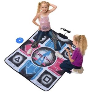 USB Dance Pad Dansmatta, halkskydd 11 nycklar för laptop videospel Dance Pad 1216