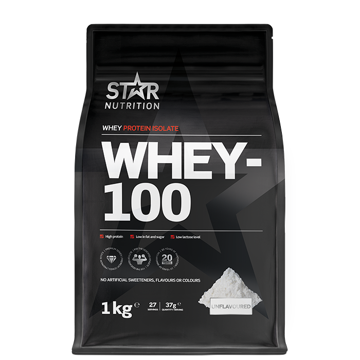 Whey-100 Vassleprotein 1 kg