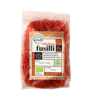 Rda Linser Ekologisk Fusilli 250 g