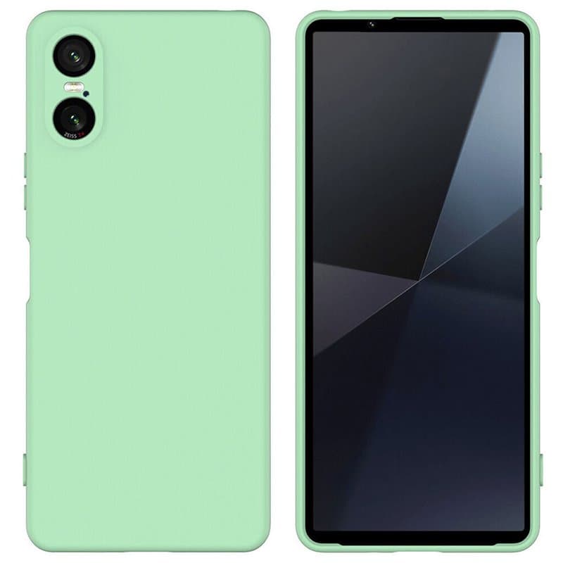 Liquid silikon skal Sony Xperia 10 VI - Mint