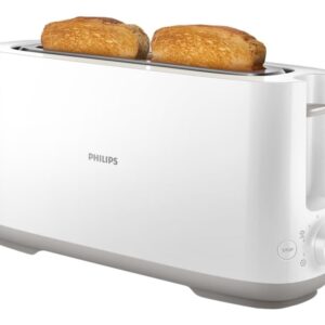 Philips Daily Collection HD2590 - Brödrost - 2 skiva - 1 Kortplatser - vit