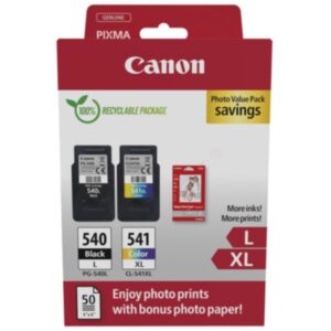 PG-540XL & CL-541XL + (GP-501 50 sidor)