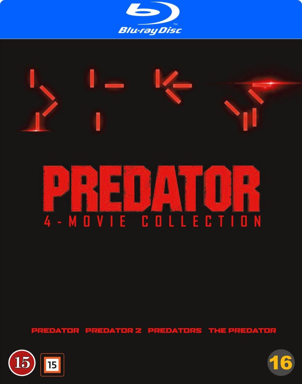 Predator 1-4 collection (4 Blu-ray)