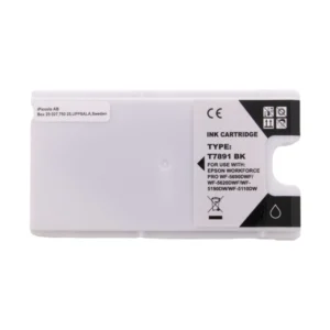 WL Bläckpatron svart, ersätter Epson T7891 0T07891 ersätter T7891