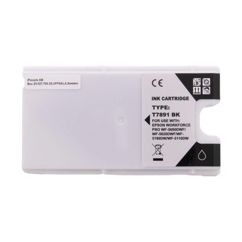 WL Bläckpatron svart, ersätter Epson T7891 0T07891 ersätter T7891