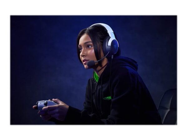 Razer Kaira X for PlayStation - Headset - fullstorlek - kabelansluten - 3,5 mm kontakt - fr Sony PlayStation 5