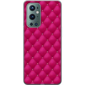 OnePlus 9 Pro Genomskinligt Skal Lyxigt Rosa