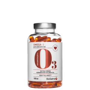 Omega-3 Salmon Oil 1000mg 180 kapslar