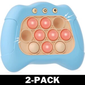 Pop-it Elektroniskt Spel - Fyra Spellgen - Ljusbl 2-Pack