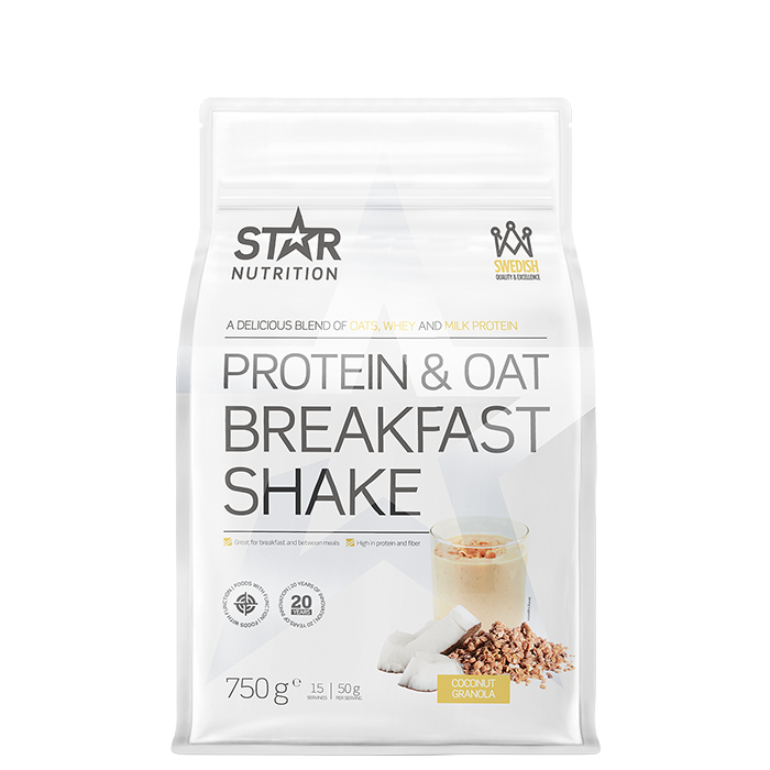 Protein & Oat Breakfast Mltidsersttnings Shake 750 g