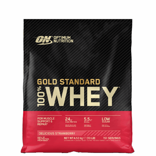 100% Whey Gold Standard Vassleprotein 4545 g
