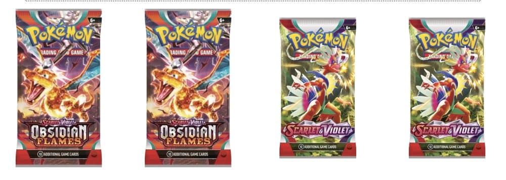 Pokemon Obsidian + Scarlet Mix Pack