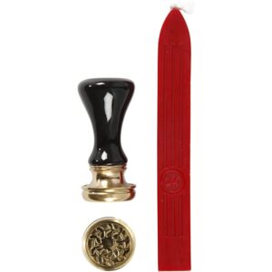 Lackstng och Sigillstmpel - Rd - 17 mm
