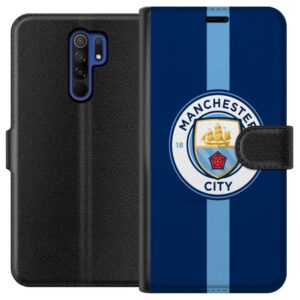 Xiaomi Redmi 9 Plnboksfodral Manchester City