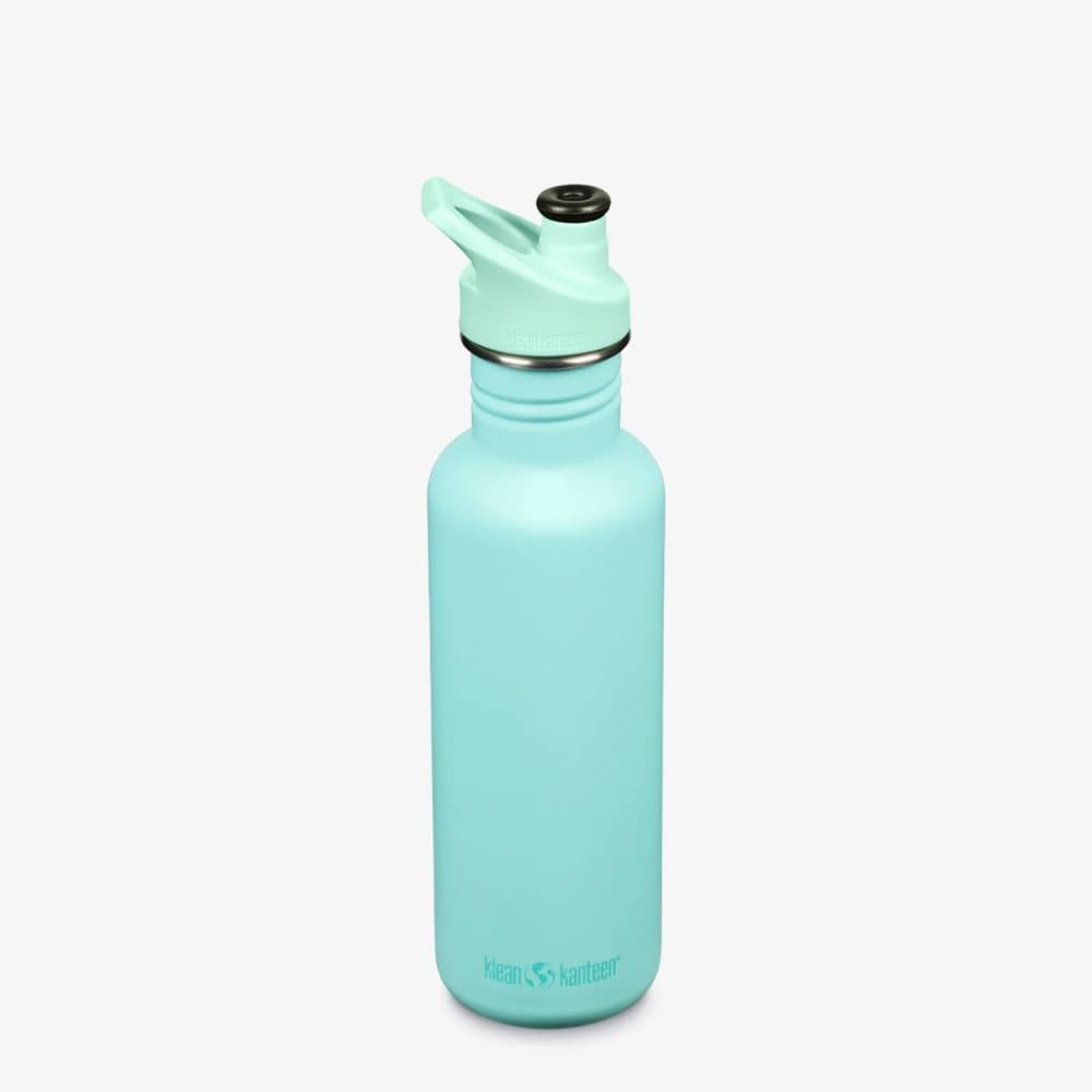 KLEAN KANTEEN 800 ML CLASSIC SPORT CAP Pastel Turquoise