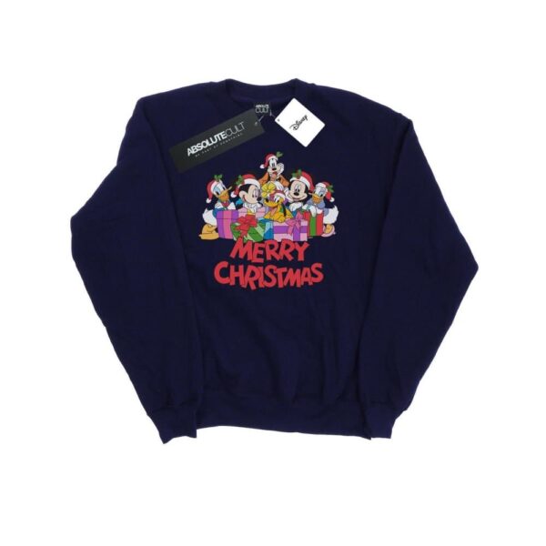 Disney Mens Musse Pigg och vänner jul sweatshirt
