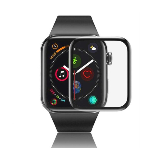 Skärmskydd - Apple Watch 44mm - Heltäckande Glas