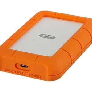 LaCie Rugged USB-C STFR5000800 - Hårddisk - 5 TB - extern (bärbar) - USB 3.1 Gen 1 (USB-C stikforbindelse) - med 2 års Rescue Data Recovery Service P