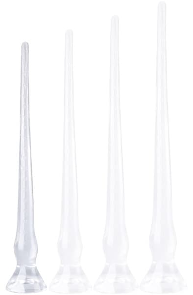Koxor Long Transparent Dildo Koxor 30 cm Extra lång analdildo