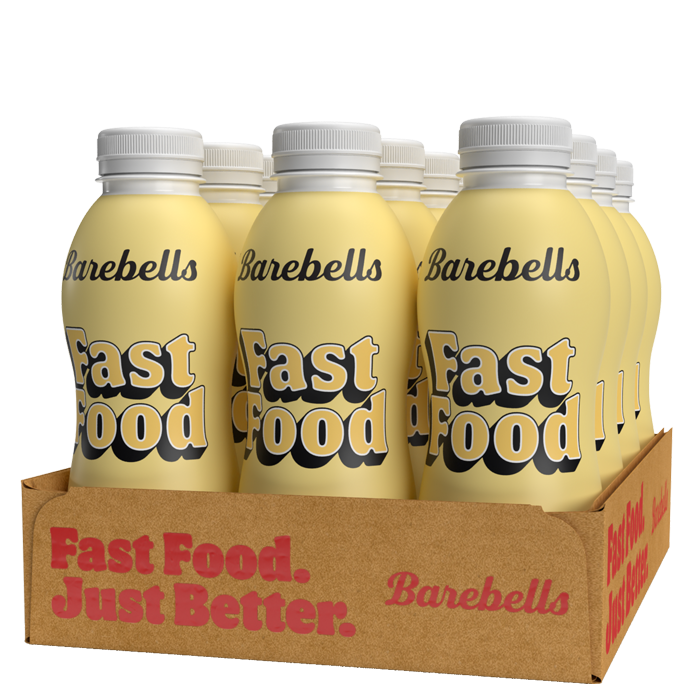 12 x Barebells Fast Food Måltidsersättning 500 ml