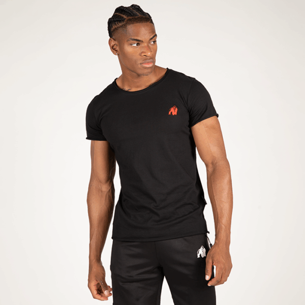 York T-Shirt, Black