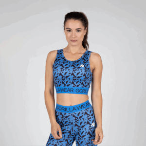 Osseo Crop Top, Blue