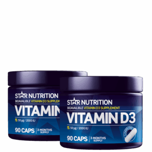 2 x Vitamin D3 90 kapslar