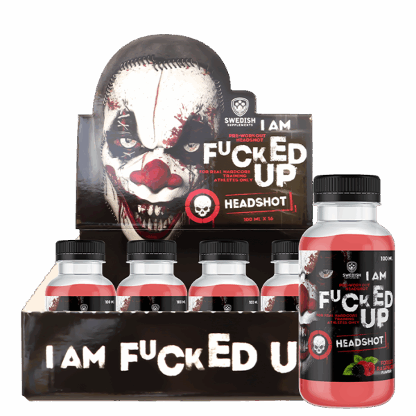 16 x F-cked Up PWO Shot 100 ml