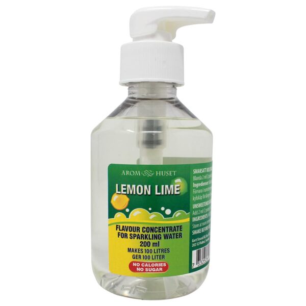Bordsvattenarom 200 ml Lemon-Lime pumpflaska, 100L