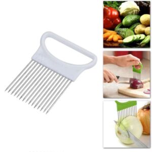 2 Pack Lökhållare grönsaker Skiva Skärverktyg