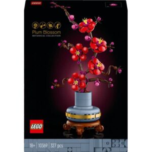 LEGO Icons Plommonblomma Blomsterprydnad att visa upp 10369