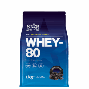 Whey-80 Vassleprotein 1 kg