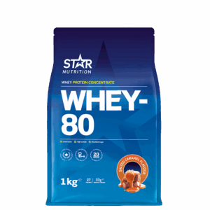 Whey-80 Vassleprotein 1 kg