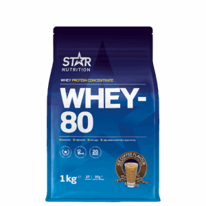 Whey-80 Vassleprotein 1 kg