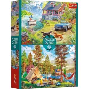 PUZZLE 2x500 Sommaravslappning 37497