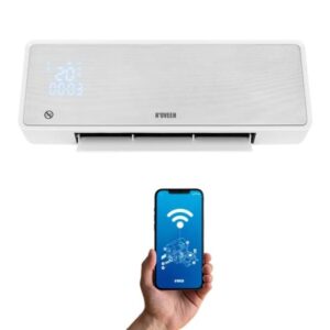 Varmegardin Noveen HC3299 TUYA WiFi SMART fjernbetjening LED