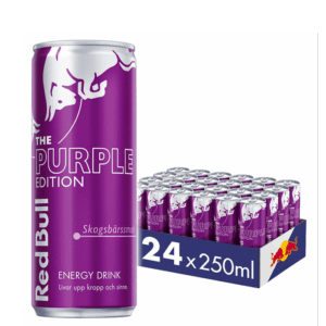24 x Red Bull Energidryck Flak 250 ml Purple Edition Skogsbr