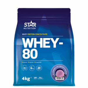 Whey-80 Vassleprotein 4 kg