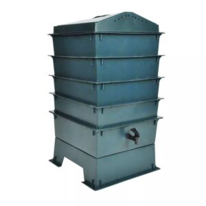 vidaXL Maskkompost 4 brickor 42x42x60 cm