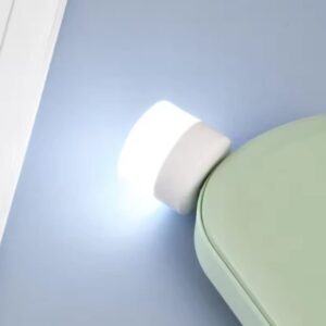 2 st 5V 1W Mini USB Night Light USB Plug Small Reading Lamp Book Lamps LED Eye Protection Reading white Light