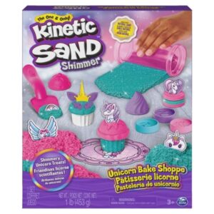 Kinetic Sand KNS ACK Unicorn Bake Shoppe MX GML, Magisk sand fr barn, 3 r, Multifrg